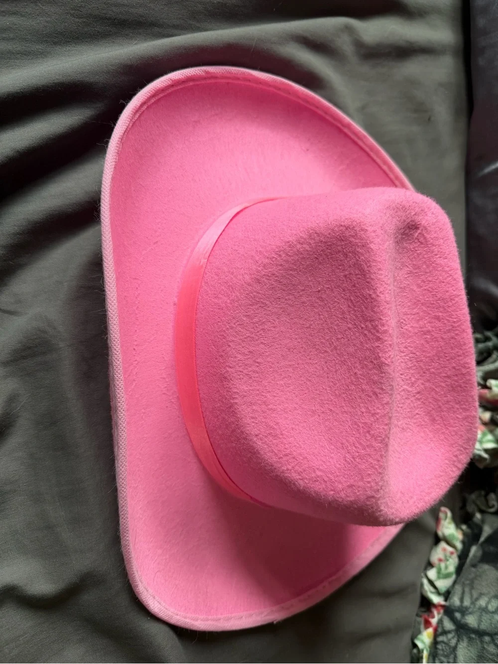 Pink Women's Felt Fedora Hat